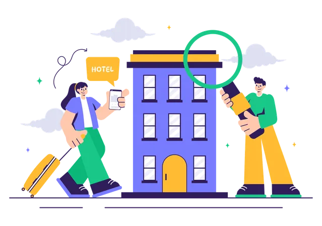 Hotel Reviews  Illustration