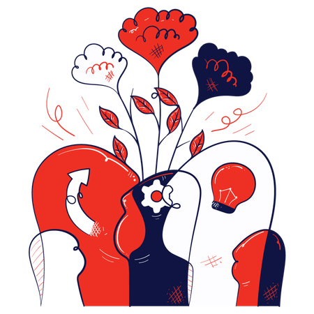 Innovation commerciale  Illustration