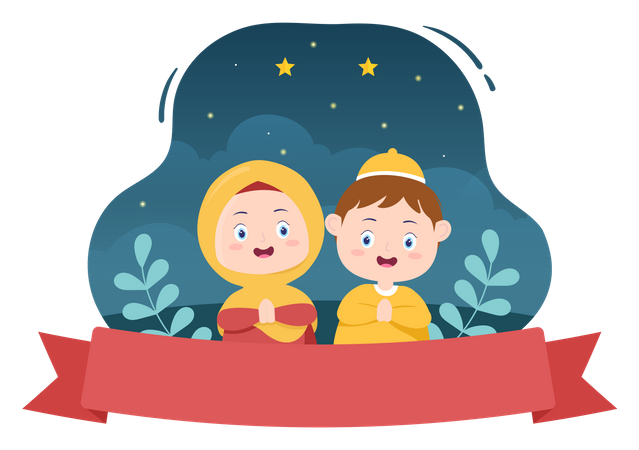 Islamic New Year Day  Illustration