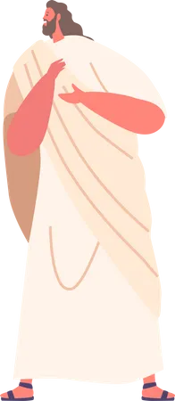 Jesus Christianity Religious Figure  일러스트레이션