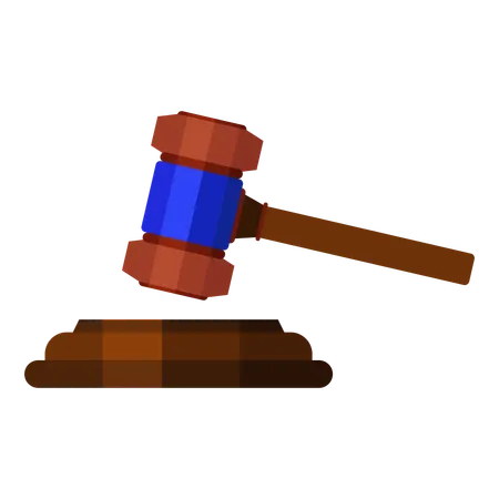 Judge Hammer  Illustration