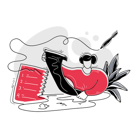 Lista de Desejos  Ilustração