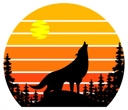 Lobo  Ilustração