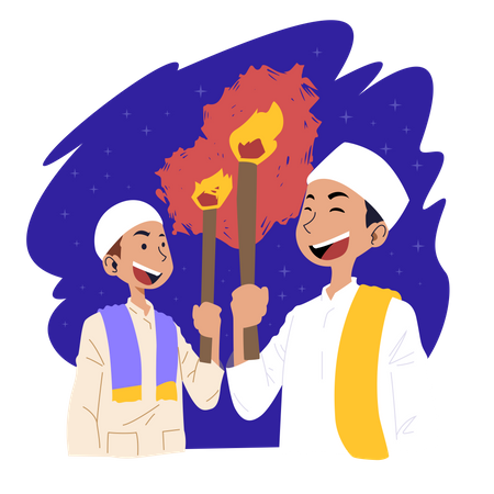 Marhaban ya Ramadan  イラスト