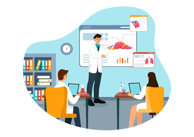 Medical School  Illustration