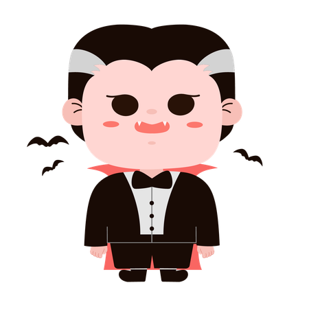 Vampire mignon  Illustration