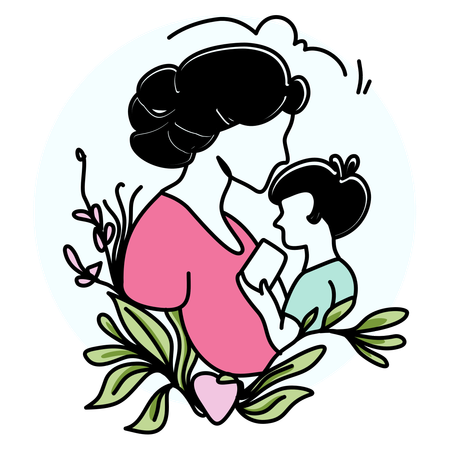 Motherhood  Illustration
