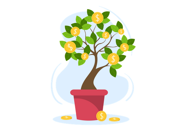 Beneficio de inversión empresarial  Ilustración
