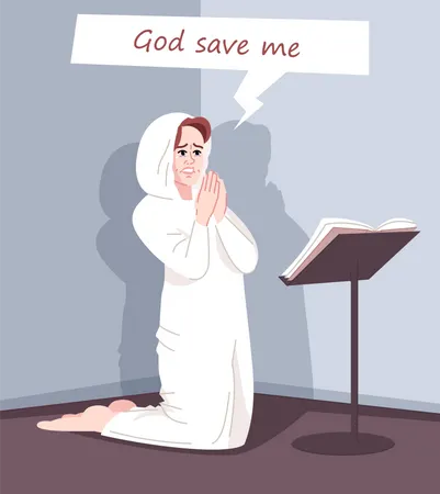 Obsessão religiosa  Ilustração