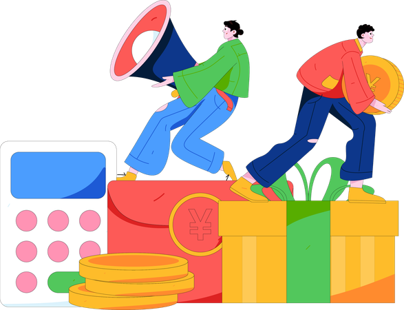 Offre de réduction  Illustration