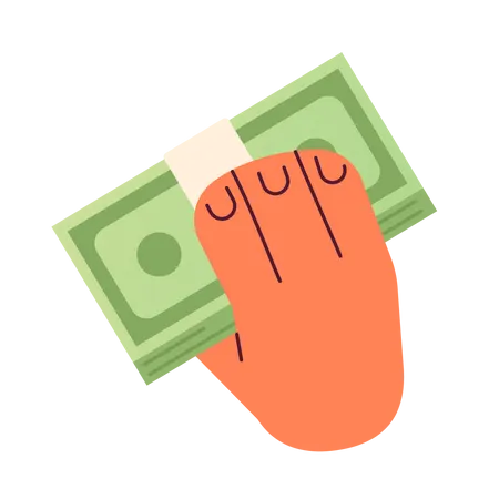 Von zu Hause aus online Geld verdienen  Illustration