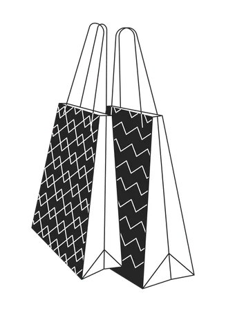 Paper bags  Illustration
