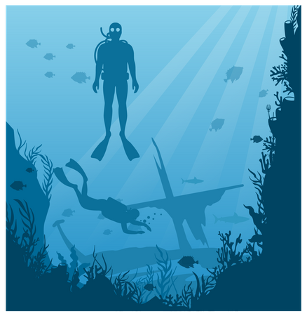 Plongée sous-marine  Illustration