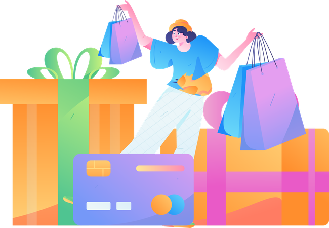 Promotion d'achats  Illustration