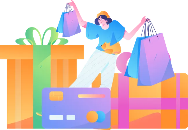 Promotion d'achats  Illustration