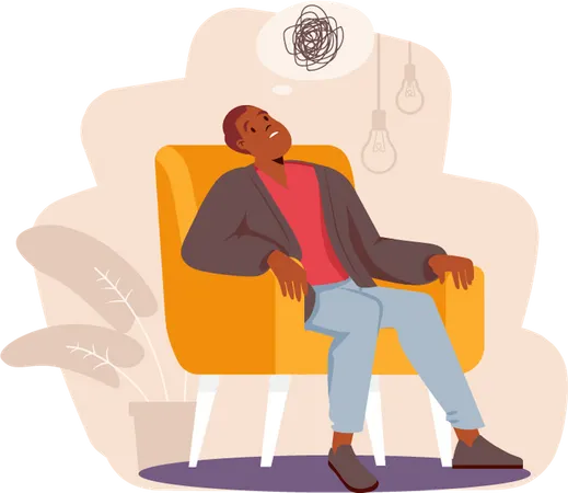 Psychological Strain  Illustration