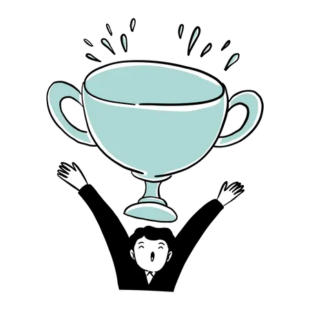 Realização de negócios  Ilustração