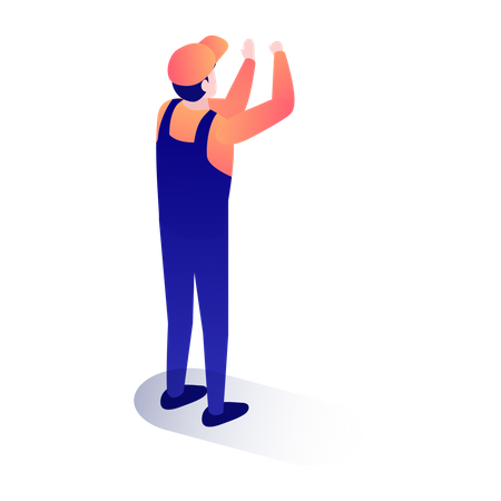Repairman  イラスト