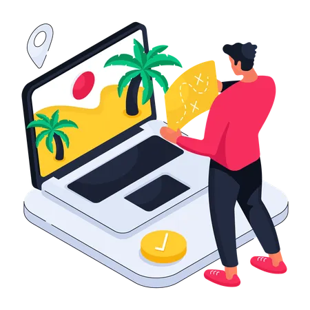 Resort Booking  일러스트레이션