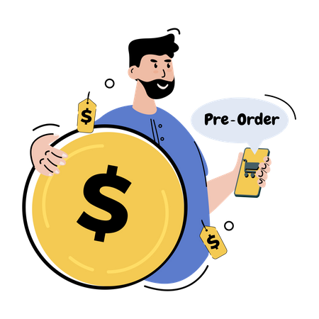 Sale promotion  일러스트레이션