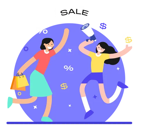 Sales Promotions  일러스트레이션