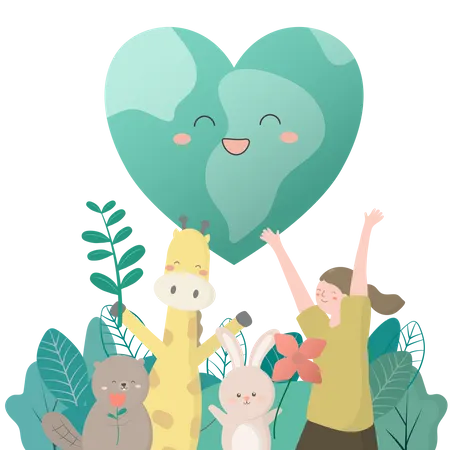 Save world campaign  Illustration