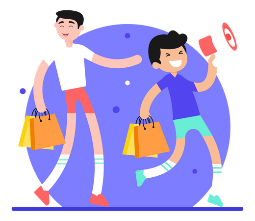 Shopping Promotion  일러스트레이션