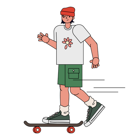 Skater  Illustration