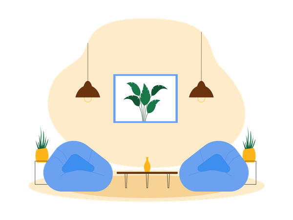 Sofá conforto  Ilustração
