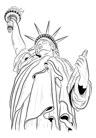 Statue de la Liberté  Illustration