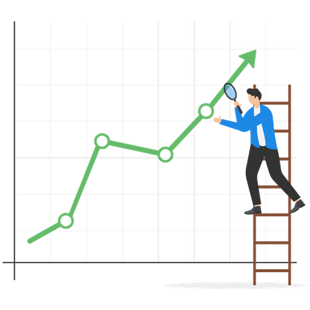 Stock market data analysis  일러스트레이션
