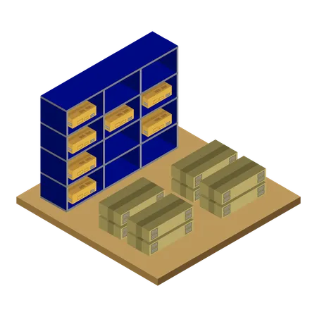 Supply storage  Illustration