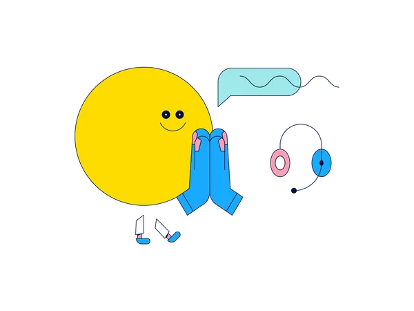 Thanks for contacting  Illustration