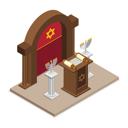 Traditional Orthodox Judaism  イラスト