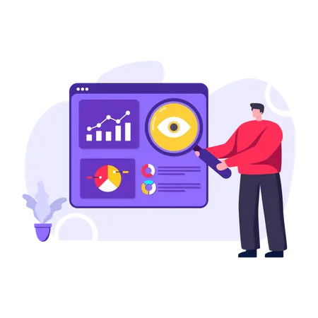 Traffic Monitoring  Illustration