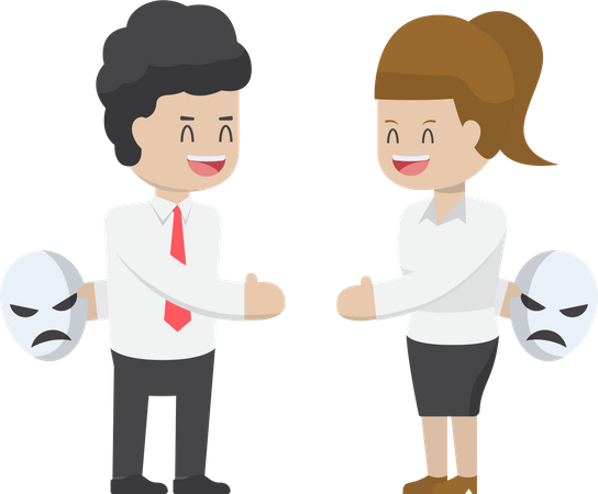 Traição empresarial  Ilustração