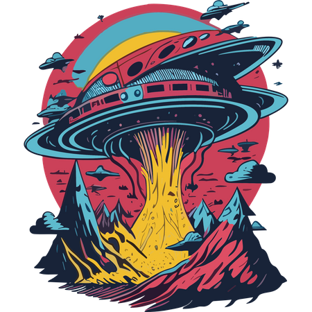OVNI  Ilustração