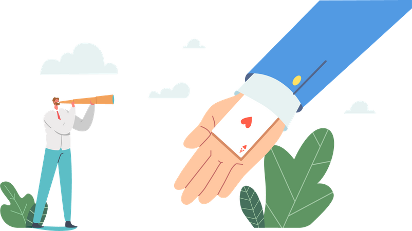 Unfairer Wettbewerb  Illustration