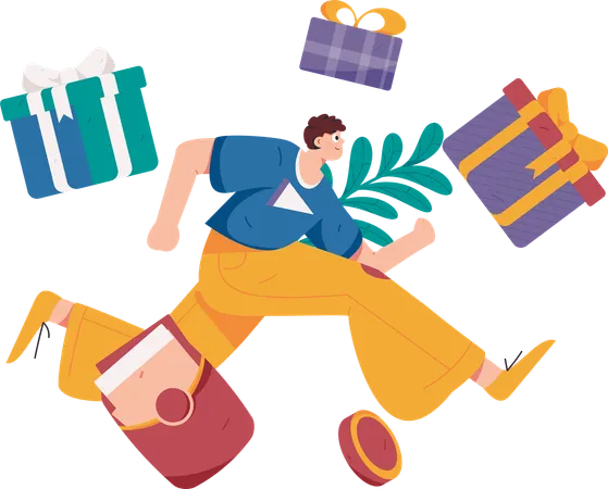 Vente de vacances  Illustration