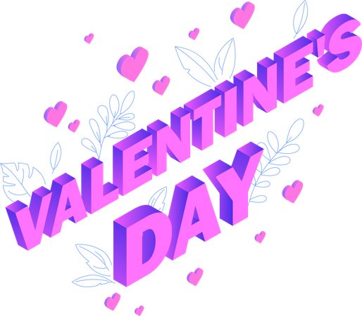 Valentines day  Illustration