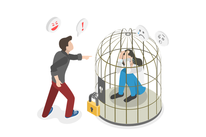Victim Of Bullying  イラスト