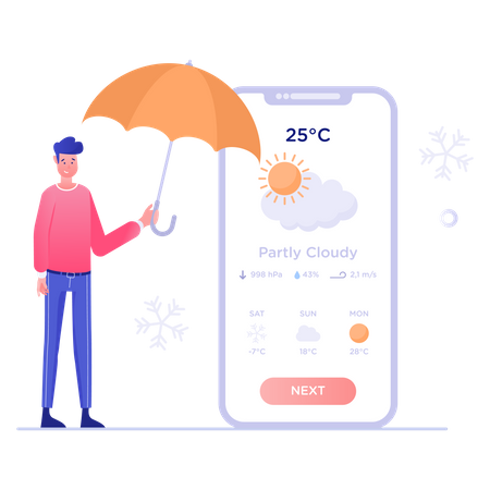 Weather Forecast  Illustration