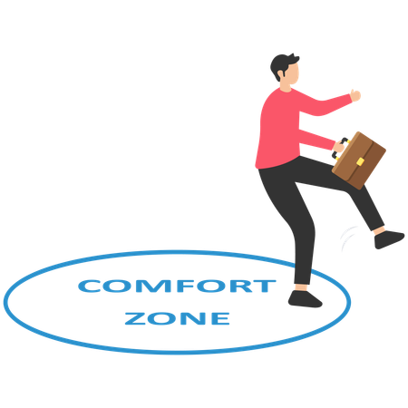 Zona de conforto  Ilustração